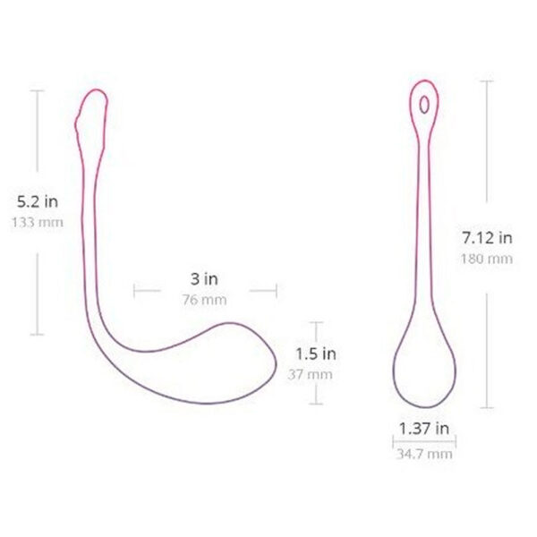 Lush 2 Huevo Vibrador By Lovense