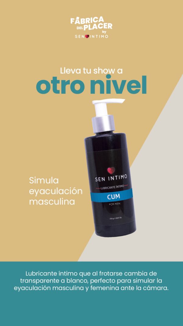 Lubricante Cum For Men x 250 ml Sens íntimo